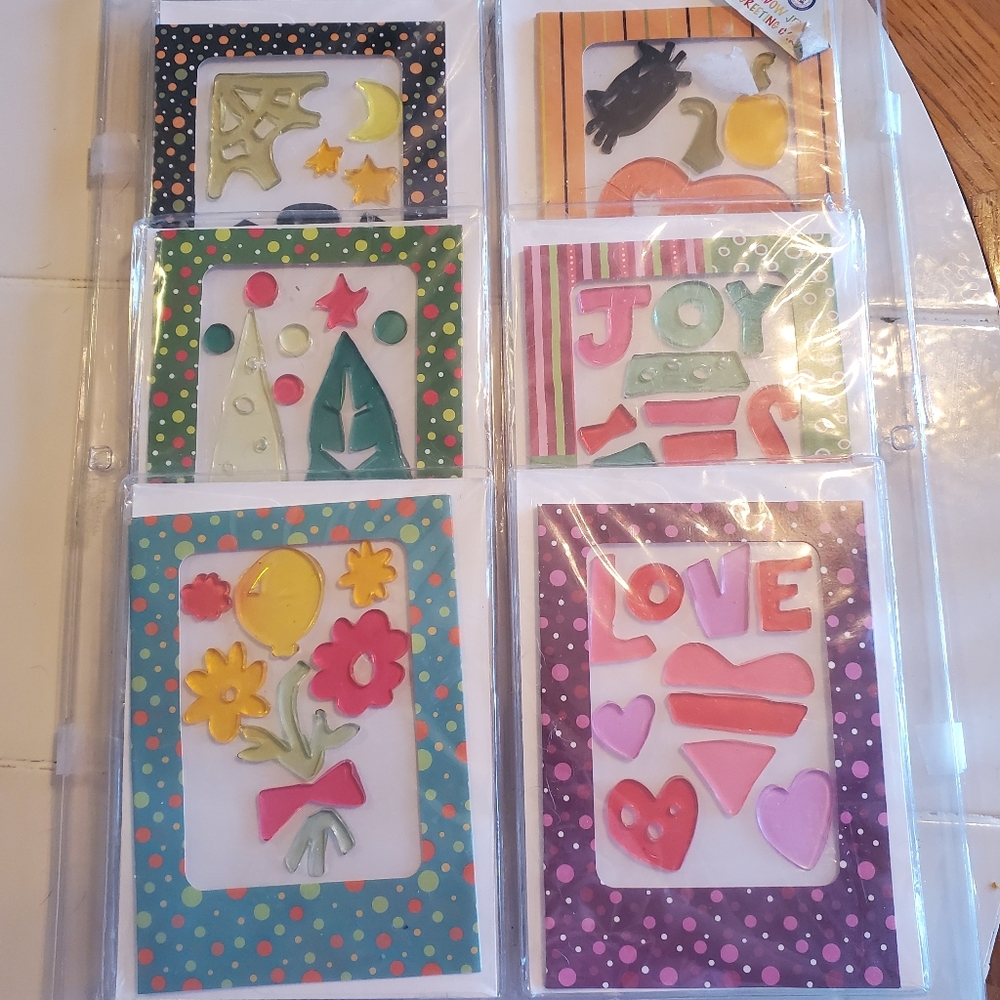 Window Jewels Greeting Card Set